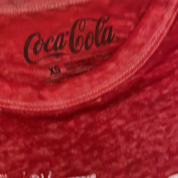 š„¤š¤COCA COLA CROP TEE VINTAGEš¤š„¤SIZE XS - Picture 4 of 5